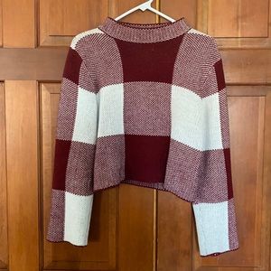Crop sweater